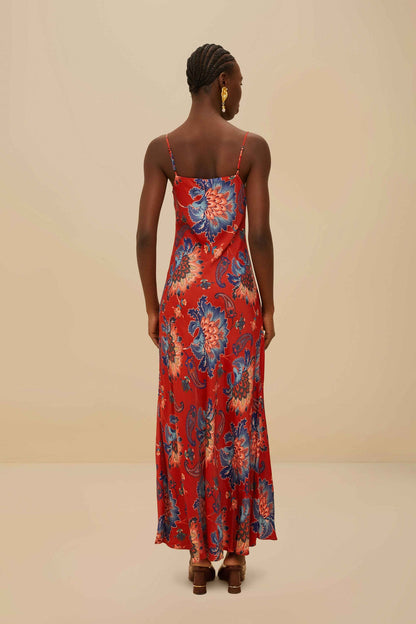 FARM Rio Red Luang LENZING™ Maxi Dress