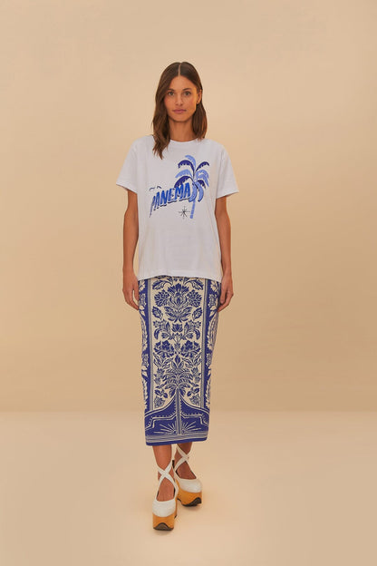 FARM Rio Off-White Girls Rio Ipanema T-Shirt