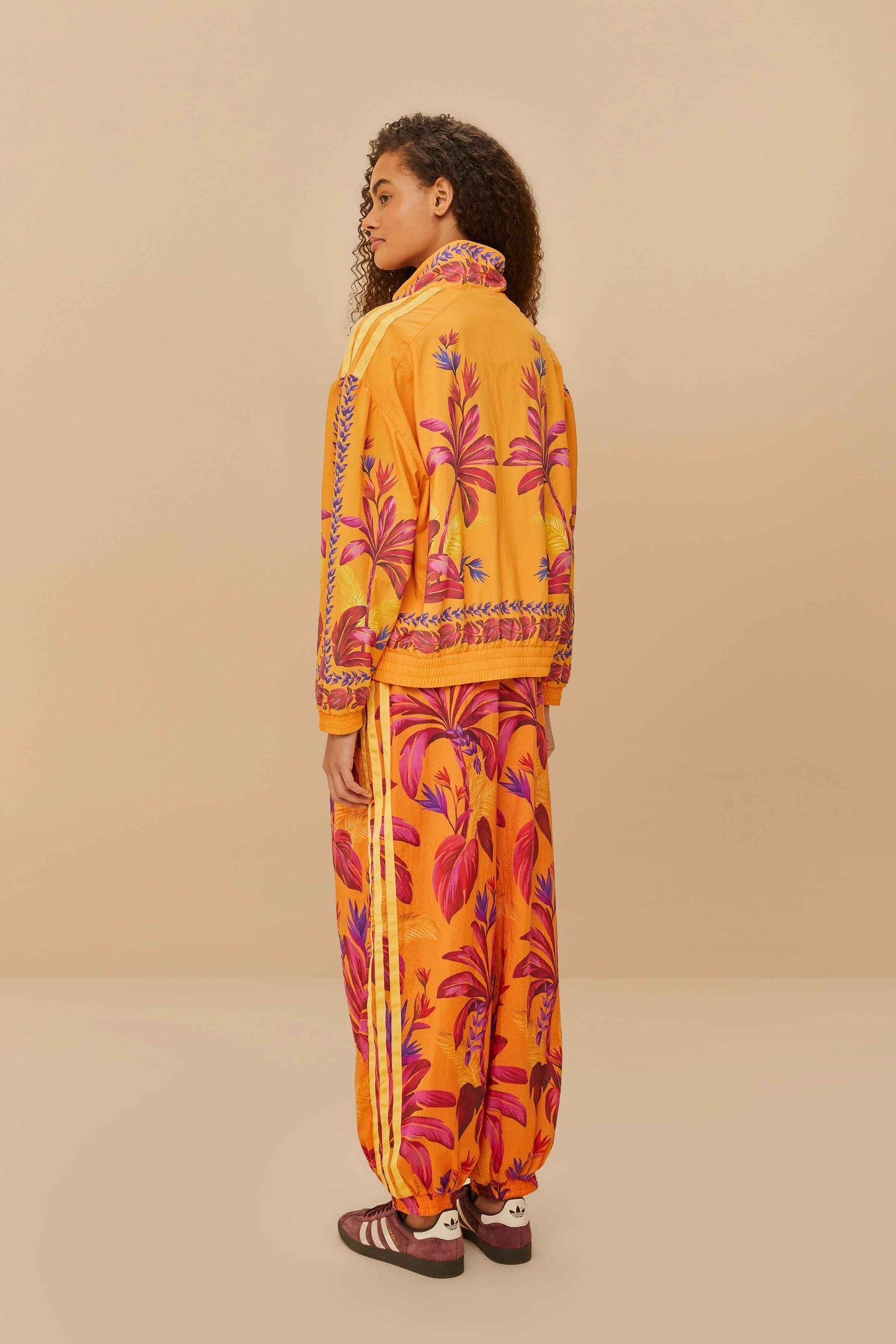 FARM Rio Adidas Tropical Breeze Bright Orange Pants