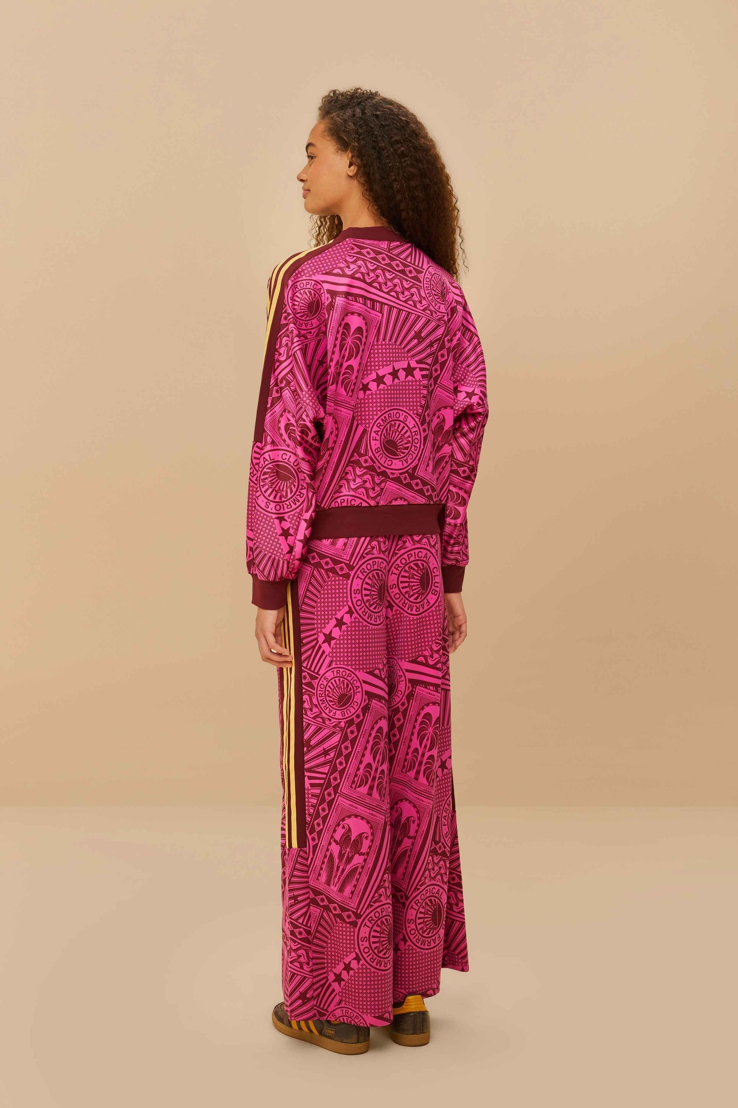 FARM Rio Adidas Tropical Club Pink Pants