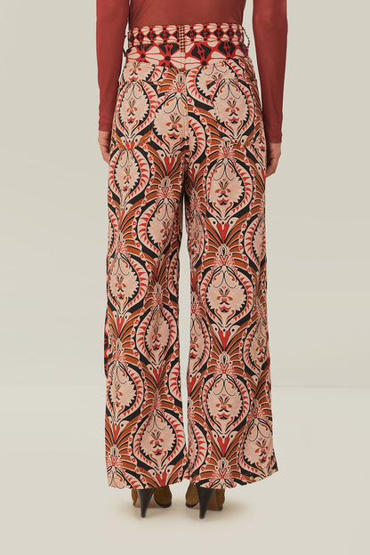 FARM Rio Brown Pineapple Jewelry Pants