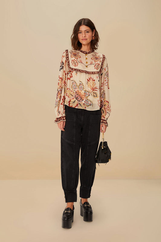 FARM Rio Black Denim Pants
