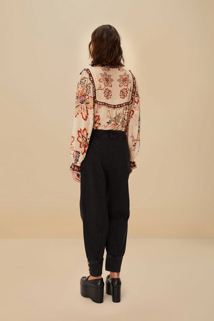 FARM Rio Black Denim Pants