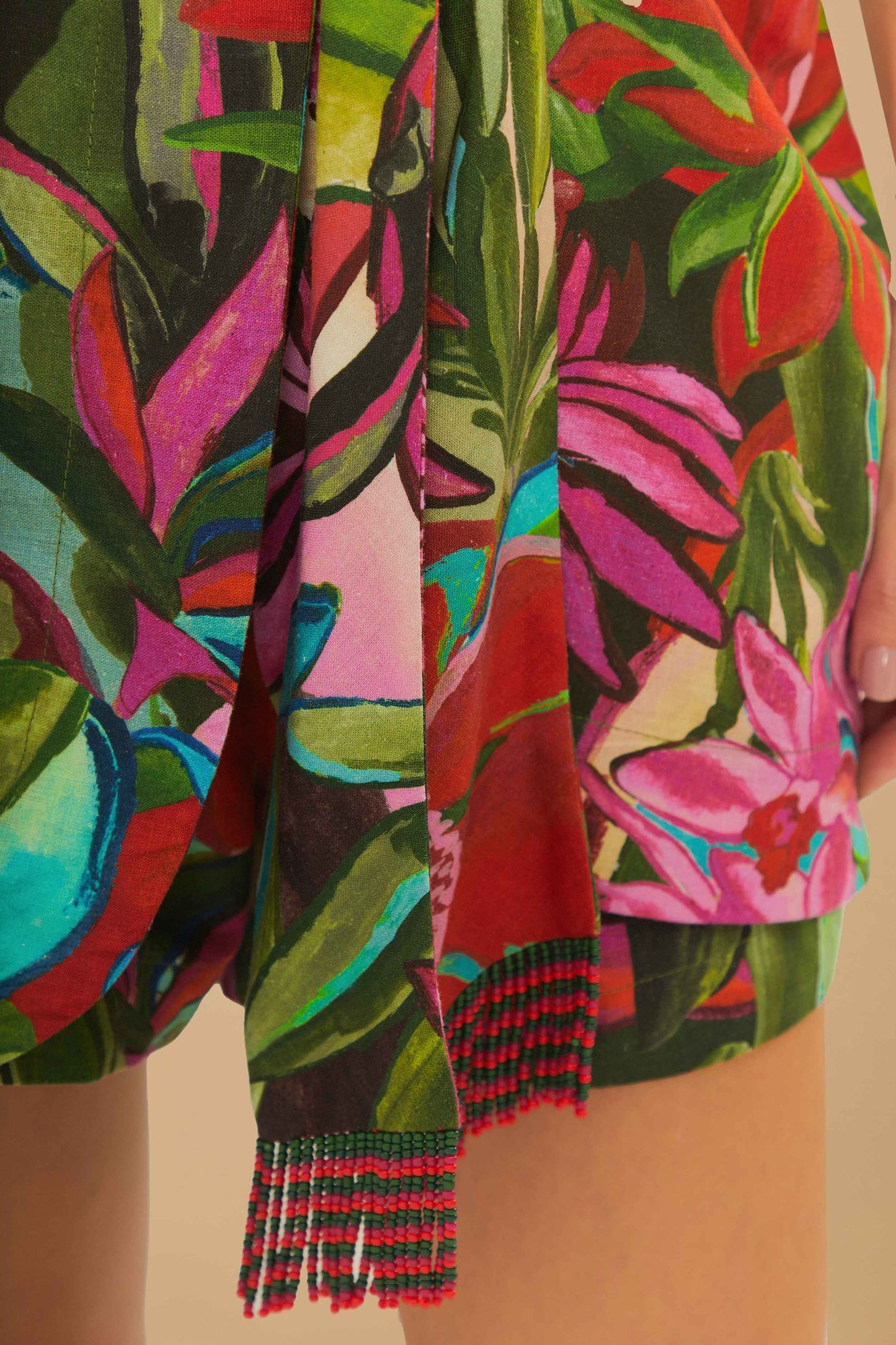 FARM Rio Multicolor Jardin De Reve Shorts